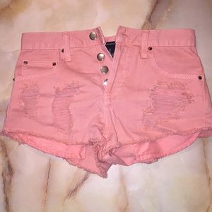 High waisted short